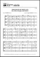 Complainte des amis perdus SATB choral sheet music cover